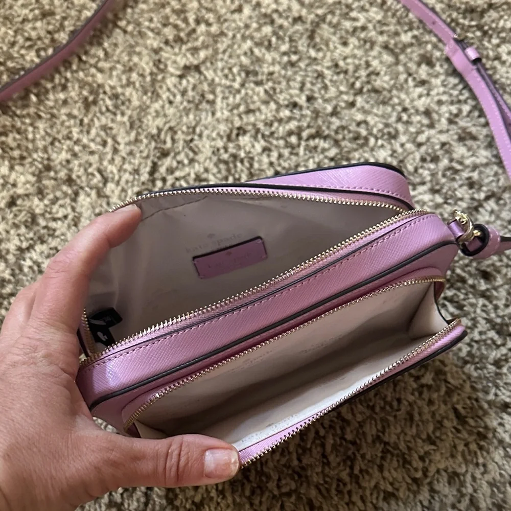 kate spade Pink Crossbody Wallet Bag